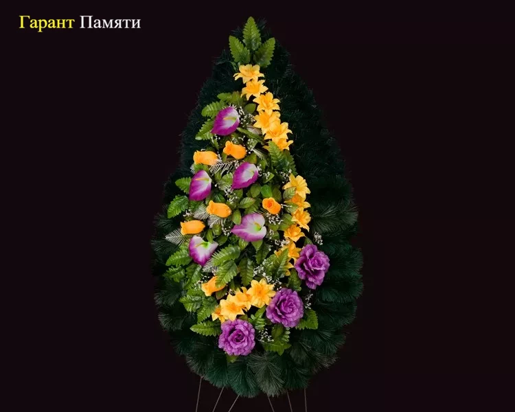 Венок Капля, объемная  Капля   041